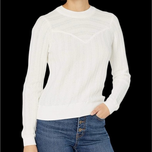 JOIE Scarlotte Sweater In Porcelain - Picture 1 of 8